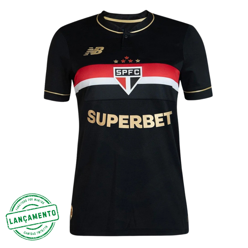 Camisa Feminina São Paulo 2025/26 Third
