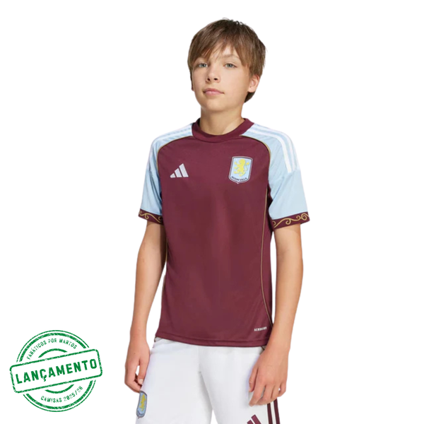 Kit Infantil Aston Villa 25/26 Home
