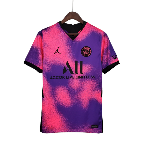 Camisa Retrô Paris Saint Germain 2020/21 Quarta