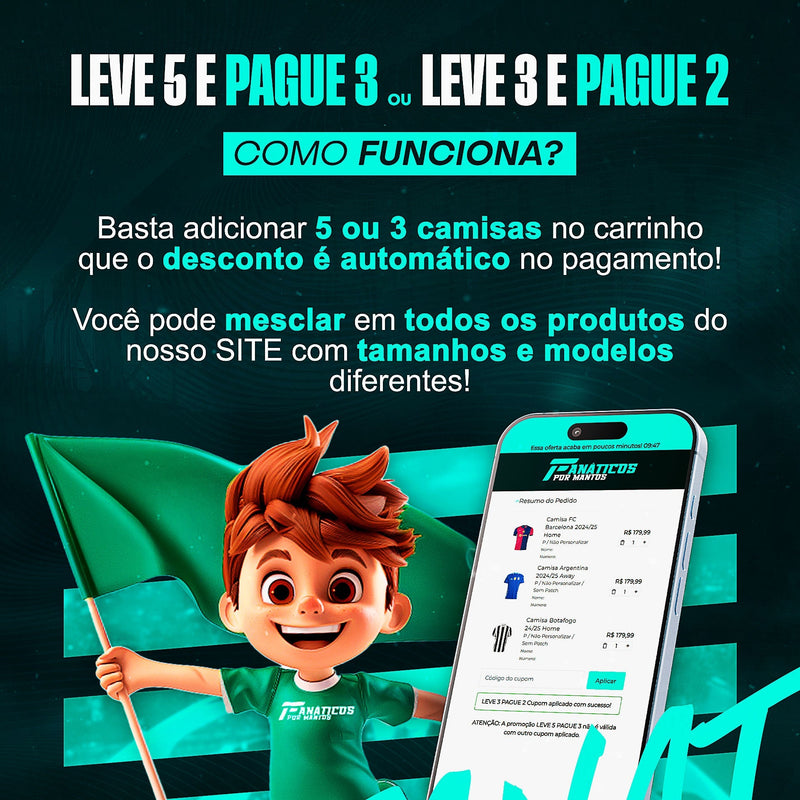 [PRÉ-VENDA] Camisa Palmeiras 25/26 Third