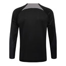 Conjunto Corinthians Ziper Curto Treino All Black